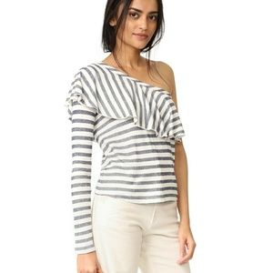 Splendid | One shoulder top with Ruffle
